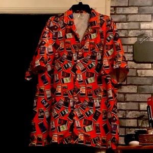 Detroit Tigers stamp Hawaiian style shirt